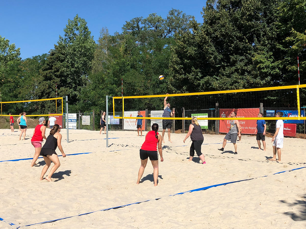 Freibadbeach (Foto: Fortuna)